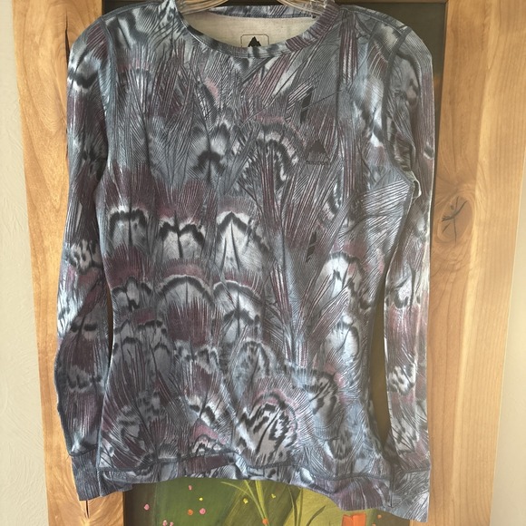 Burton Tops - Burton Long Sleeve Base Layer Top Tee Crew Neck Womens Small Lightweight